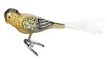 Tweetie Budgie Bird<br>Clip-on Inge-glas ornament
